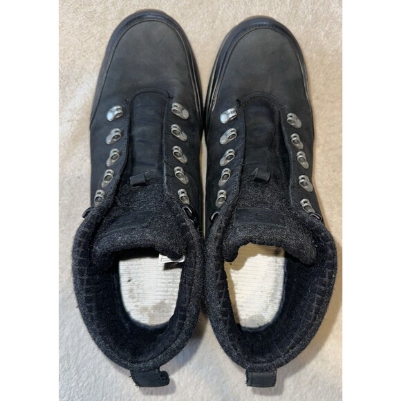 UGG Men\'s Olivert Black Water Resistant Wool Leather Boots 12 SEE DESC main image 7